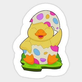 Duck Easter Easter egg Sticker